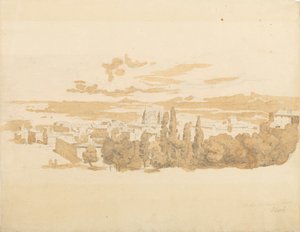 Frascati kilátása alkotó: Leopold Kerpel