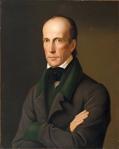 János osztrák főherceg (1782-1859) portréja, készítette Kupelwieser, Leopold (1796-1862). Olajfestmény
