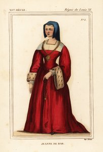 Jeanne de Bar, Robert de Bar egyetlen lánya, Louis de Luxembourg felesége