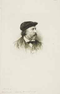 Daubigny portréja alkotó: Leopold Massard