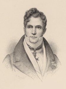 Gaspare Spontini karmester és zeneszerző portréja 1774-1851. alkotó: Leopold Massard