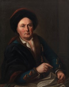 Ludwig Lodewijk van Beethoven énekes portréja 1712-1773..., 1773. alkotó: Leopold Radoux