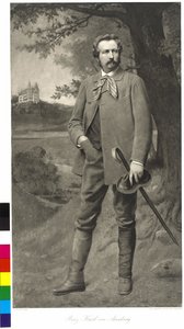 Károly herceg és Arenberg herceg alkotó: Leopold Stephan (after) Horovitz