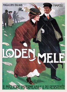 Mele esőruhák alkotó: Leopoldo Metlicovitz