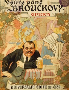 Leos Janacek: Brouck úr utazásai címlapja alkotó: Leos Janacek