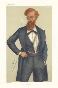 James Ludovic Lindsay (Lord Lindsay) képviselő – álló, álló