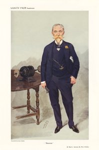 Sir David Lionel Goldsmid-Stern-Salomons – álló portré
