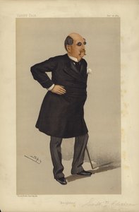Sir William Tindal Robertson, Brighton, Vanity Fair rajzfilm (színes litho)