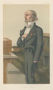 Miniszterelnökök – Vanity Fair. "A nép Vilmosa". Az Rt. Hon. William Ewart Gladstone. 1879. július 1