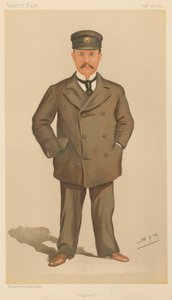 Vanity Fair: Yachting Bhakták; „Vigilant”, Mr. George Jay Gould, 1894. szeptember 27