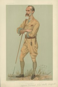 Frederick John Dealtry Lugard kapitány alkotó: Leslie Matthew Ward
