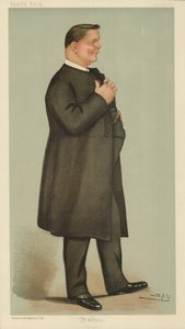 James Edward Cowell Weldon, Kalkutta püspök-jelöltje, Kalkutta, 1898. november 17., Vanity Fair rajzfilm alkotó: Leslie Matthew Ward