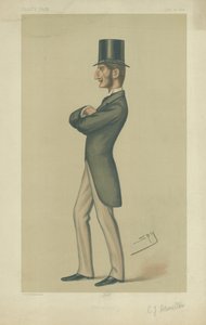 Lord Claud John Hamilton, illusztráció a „Vanity Fair”-ből, 1878. július 17. alkotó: Leslie Matthew Ward
