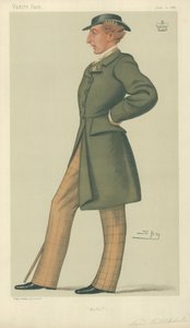 Lord Ribblesdale, Mufti, 1881. június 11., Vanity Fair rajzfilm alkotó: Leslie Matthew Ward