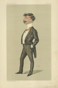 M John Gennadius, őexcellenciája, a görög miniszter alkotó: Leslie Matthew Ward