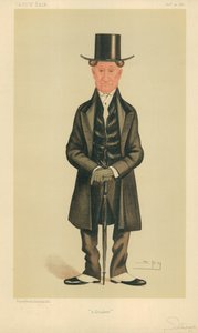 Mr E Sturge, A quaker, 1886. november 20., Vanity Fair karikatúra alkotó: Leslie Matthew Ward