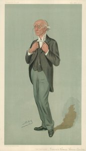 F W Warre-Cornish úr, Eton helyettes prépostja, The Vice-Provost, 1901. szeptember 26., Vanity Fair rajzfilm alkotó: Leslie Matthew Ward