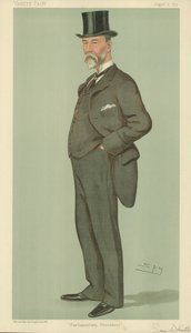 Mr Samuel Whitbread, parlamenti eljárás, 1895. augusztus 8., Vanity Fair karikatúra alkotó: Leslie Matthew Ward