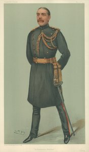 William Dudley Ward, Egy állandó harcos, 1901. május 30., Vanity Fair rajzfilm alkotó: Leslie Matthew Ward