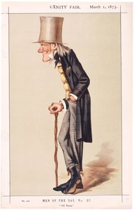 Sir Richard Owen professzor, FRS, KCB, természettudós, 1873
