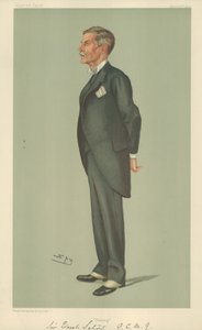 Sir Ernest Satow, Peking, 1903. április 23., Vanity Fair karikatúra alkotó: Leslie Matthew Ward