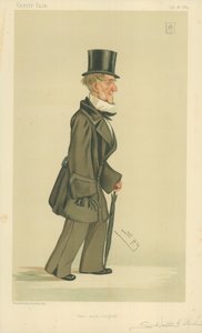 Sir Walter George Stirling, két és nyolcvan, 1884. július 26., Vanity Fair karikatúra alkotó: Leslie Matthew Ward