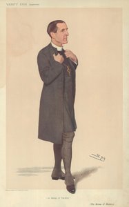 Stepney püspöke, a döntés püspöke, 1906. április 19., Vanity Fair rajzfilm alkotó: Leslie Matthew Ward