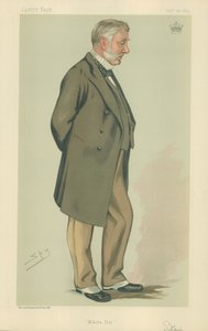 The Earl of Stair, White Dal, 1883. szeptember 22., Vanity Fair rajzfilm alkotó: Leslie Matthew Ward
