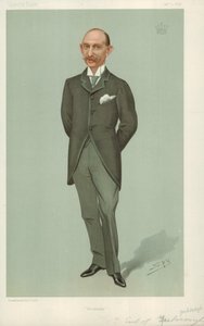 The Earl of Yarborough, Brocklesby, 1896. január 2., Vanity Fair rajzfilm alkotó: Leslie Matthew Ward