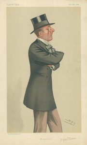 A Hon Percy Scawen Wyndham, Esztétika, 1880. október 30., Vanity Fair rajzfilm alkotó: Leslie Matthew Ward
