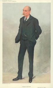 A Hon Robert Garnett Tatlow, Glasgow, 1909. június 16., Vanity Fair rajzfilm alkotó: Leslie Matthew Ward