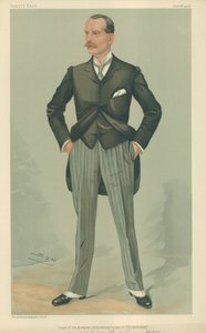 The Hon W F D Smith, a kereszténység legnagyobb kiadójának vezetője, 1904. december 8., Vanity Fair rajzfilm alkotó: Leslie Matthew Ward