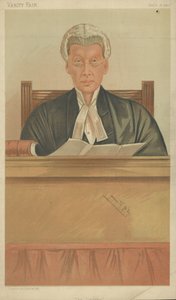 A tisztelt Sir J W Chitty alkotó: Leslie Matthew Ward