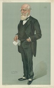 The Lord Strathcona és Mount Royal, Kanada, London, 1900. április 19., Vanity Fair rajzfilm alkotó: Leslie Matthew Ward