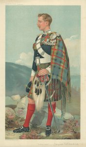 The Marquis of Tullibardine, Scottish Horse, 1905. március 23., Vanity Fair karikatúra alkotó: Leslie Matthew Ward