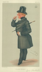 Winchester márkija, A premier márki, 1877. február 24., Vanity Fair rajzfilm alkotó: Leslie Matthew Ward