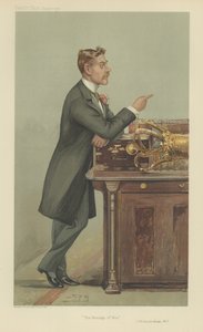 A helyes, tisztelt Hugh Oakeley Arnold-Foster alkotó: Leslie Matthew Ward