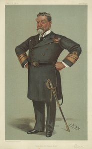 Sir Henry Holdsworth Rawson admirális alkotó: Leslie Matthew Ward