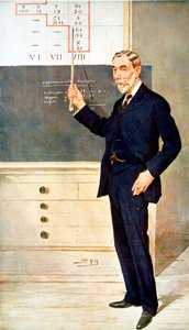 William Ramsay, skót kémikus, 1908 alkotó: Leslie Matthew Ward