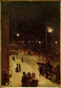 Berliner Strasse éjszaka