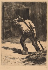 A pajta emeletén alkotó: Lesser Ury