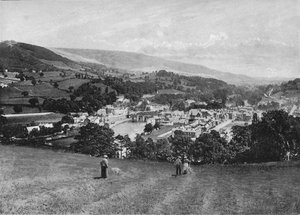 Llangollen és Crow kastély, 1896 alkotó: Lettsome and Sons
