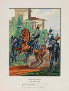 Az orosz birodalmi hadsereg gránátoshadteste Az orosz birodalmi hadsereg egyenruhája, 1837-1839.