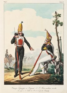 A Pavlovszkij őrezred tisztje és katonája alatt, 1830-1840