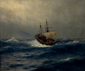 Vihar a tengeren, 1887