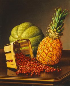 Asztali csendélet gyümölccsel