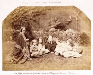 A MacDonald család portréja Lewis Carroll-lal, 1863 alkotó: Lewis Carroll