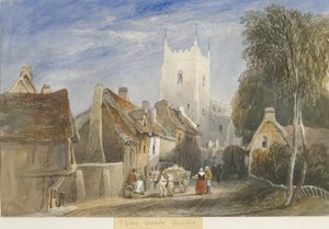 Cheadle templom: akvarell festészet, és [c 1830-1840]