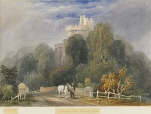 Greenway Bank – A „Warders Tower”: akvarell festészet és [c 1830-1840] (festmény)