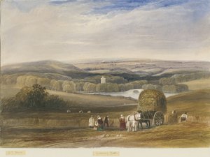 Greenway Bank: akvarell festészet, és [c 1830-1840] alkotó: Lewis John Wood